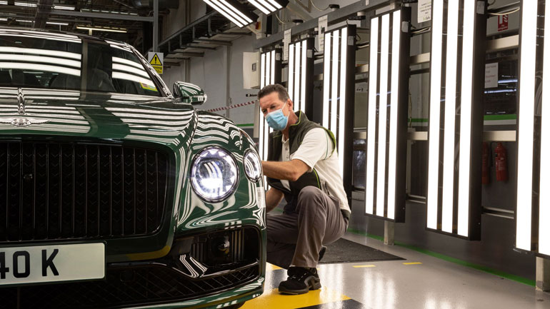 Компанія Bentley випустила 40-тисячний Flying Spur