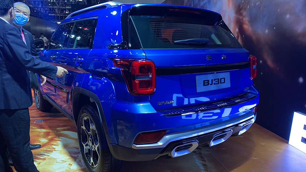 Beijing Offroad показала на Пекінському автосалоні позашляховик BJ30 в стилі Jeep