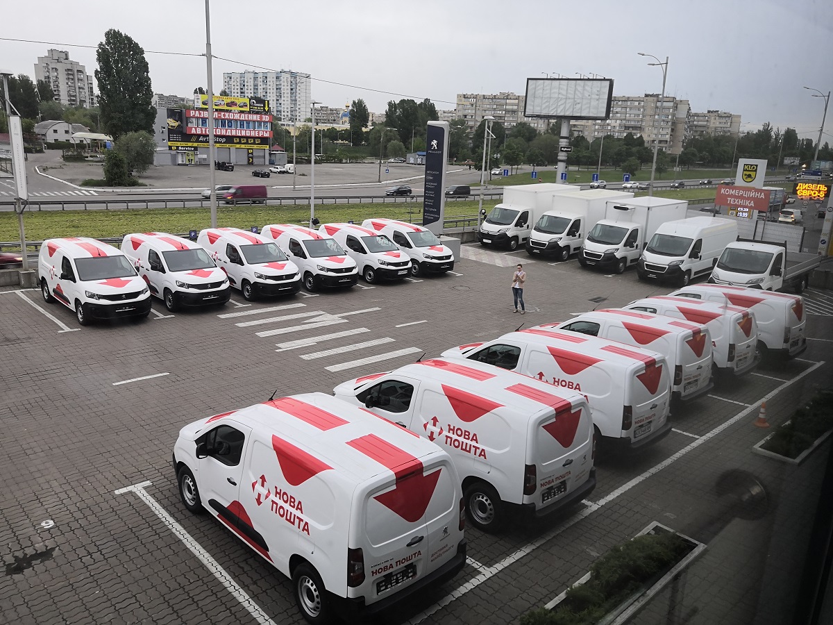 «Нова Пошта» отримала партію спеціальних автомобілів CITROËN Berlingo VU