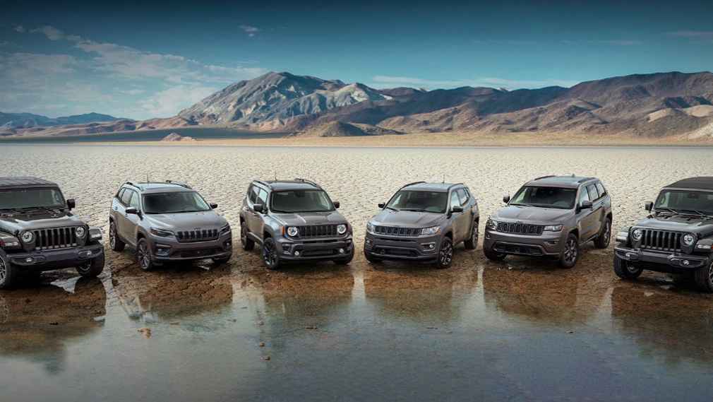 Jeep відзначає 80-річчя випуском моделей Special Edition