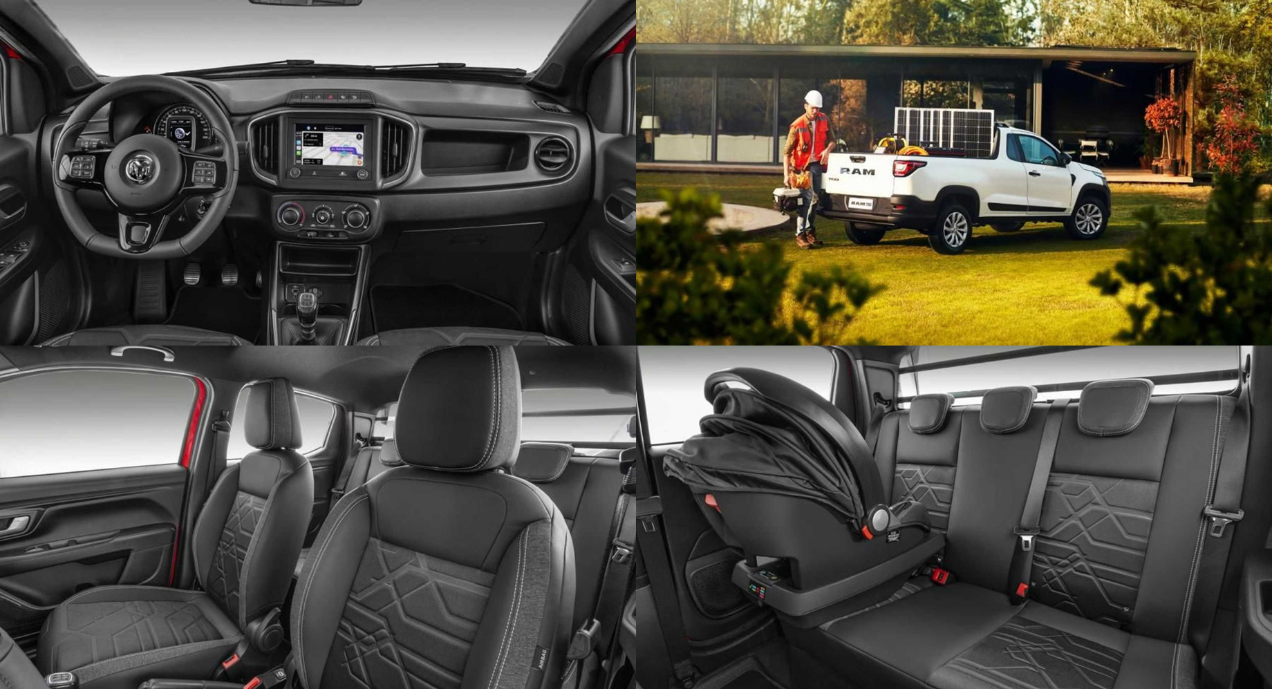 Новий Ram 700 очікувано повторив пікап Fiat Strada