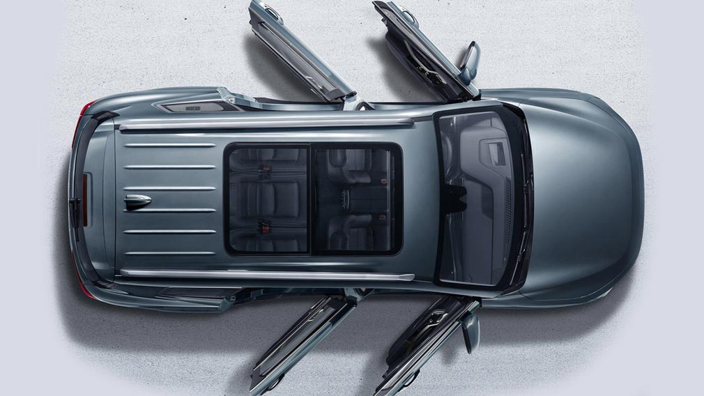 У модельному ряду Geely з'явився трьохрядний кросовер Okavango