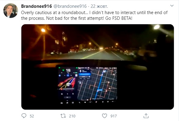 Перші користувачі розповіли про «повноцінний» автопілот Tesla