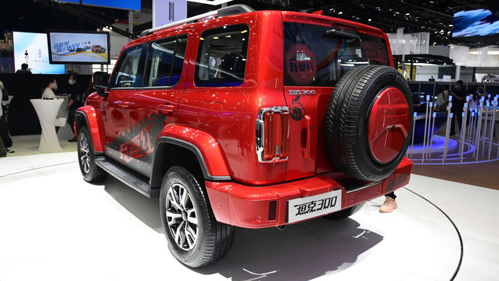Презентація нового позашляховика Tank 300, на Пекінському автосалоні