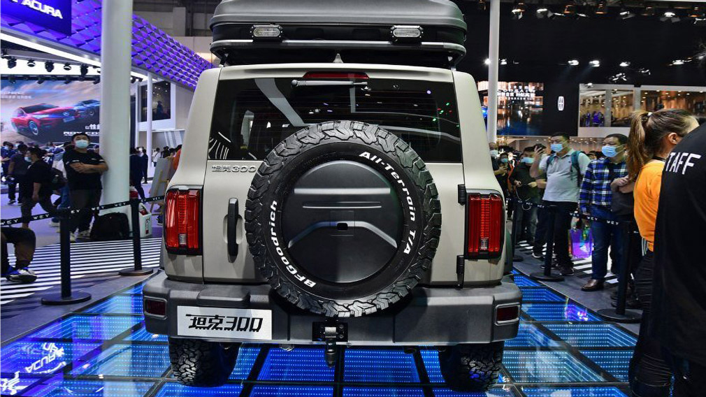 Презентація нового позашляховика Tank 300, на Пекінському автосалоні