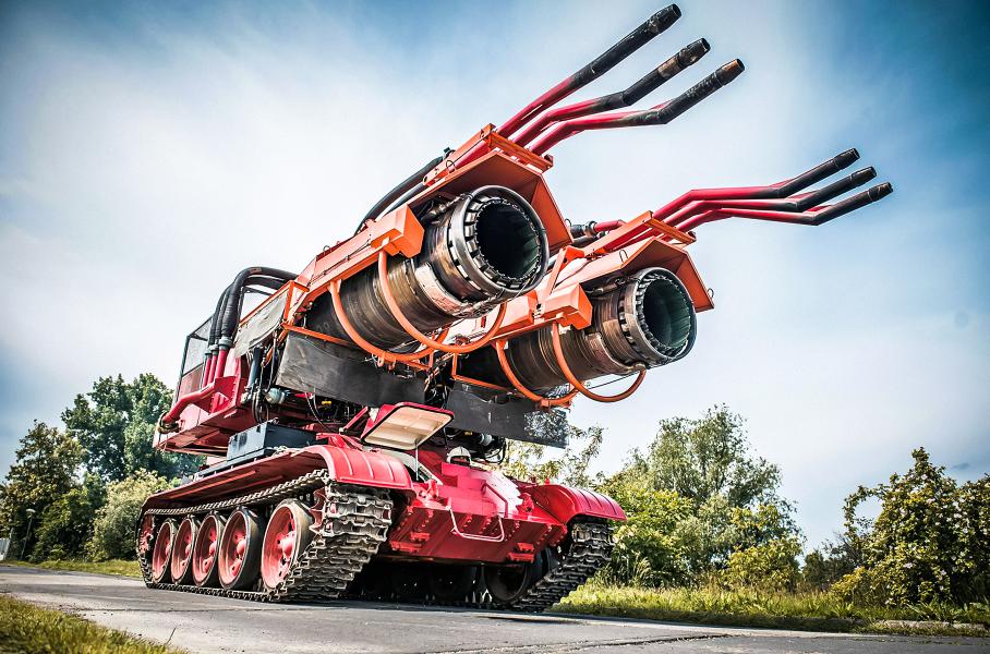 Оцініть найдивовижніші пожежні машини в світі