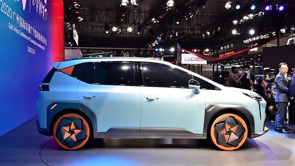 Концепт GAC Aion Y на автосалоні в Гуанчжоу
