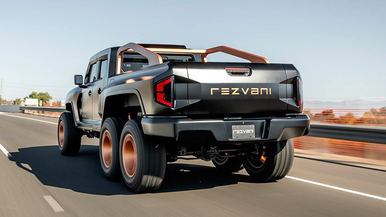 Rezvani представив потужний броньовик Hercules 6 × 6