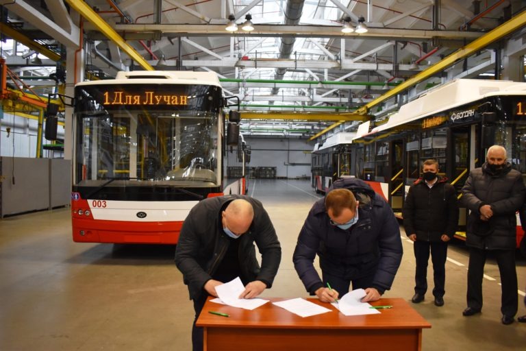 Луцьк отримав чергову партію нових тролейбусів
