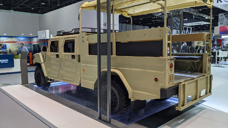 Kia представила новий військовий автомобіль на IDEX 2021