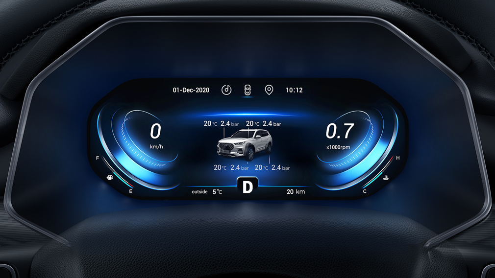 Chery представила інтер'єр елітного семимісного кросовера Tiggo 8 PRO