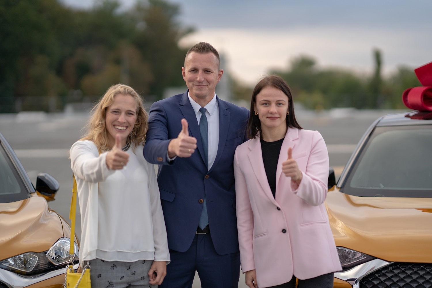 Олімпійські призерки Ірина Коляденко і Алла Черкасова отримали по новенькому DS 3 Crossback