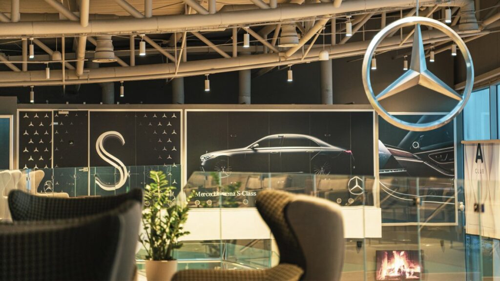 В аеропорту «Бориспіль» з’явилась зона комфорту від Mercedes-Benz