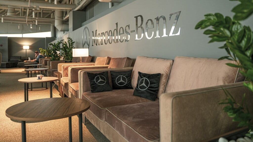 В аеропорту «Бориспіль» з’явилась зона комфорту від Mercedes-Benz
