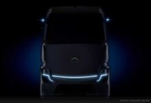Mercedes-Benz показав перші зображення електричного тягача