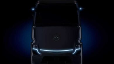 Mercedes-Benz показав перші зображення електричного тягача